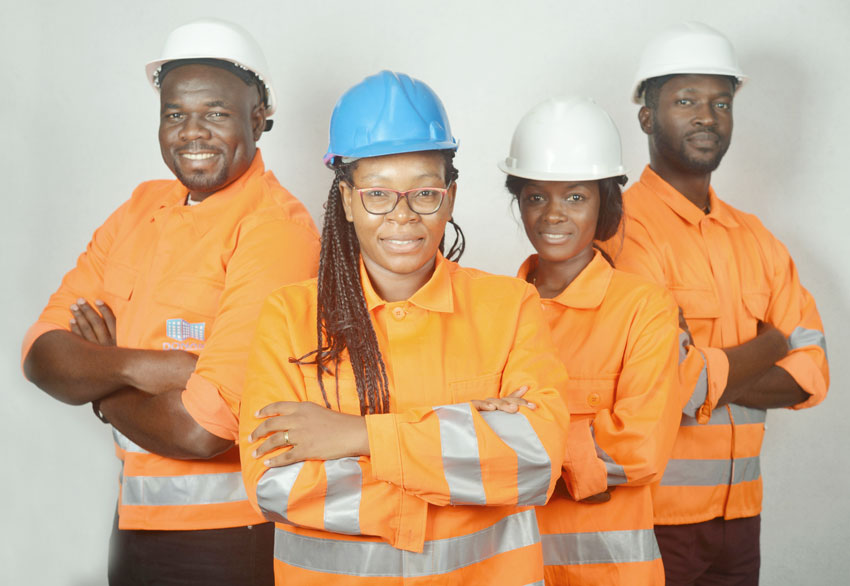 A team of engineers